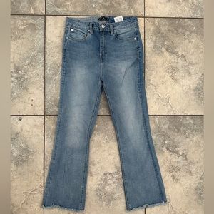 volcom slight flare womens jeans